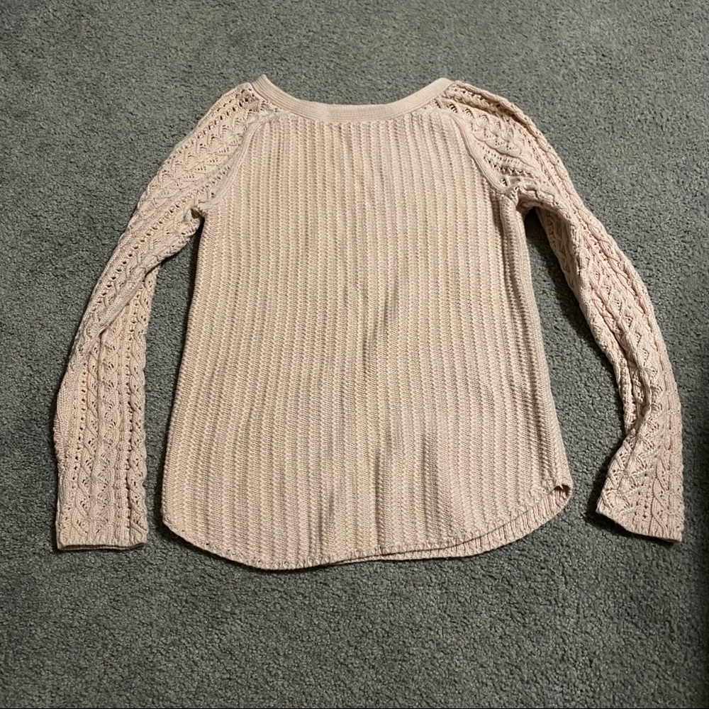 LOFT light pink sweater